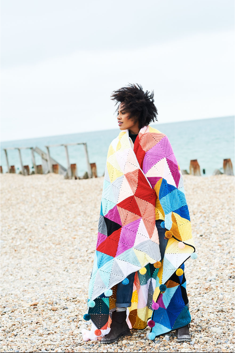 Stylecraft Tessellation Crochet Blanket pattern 9683