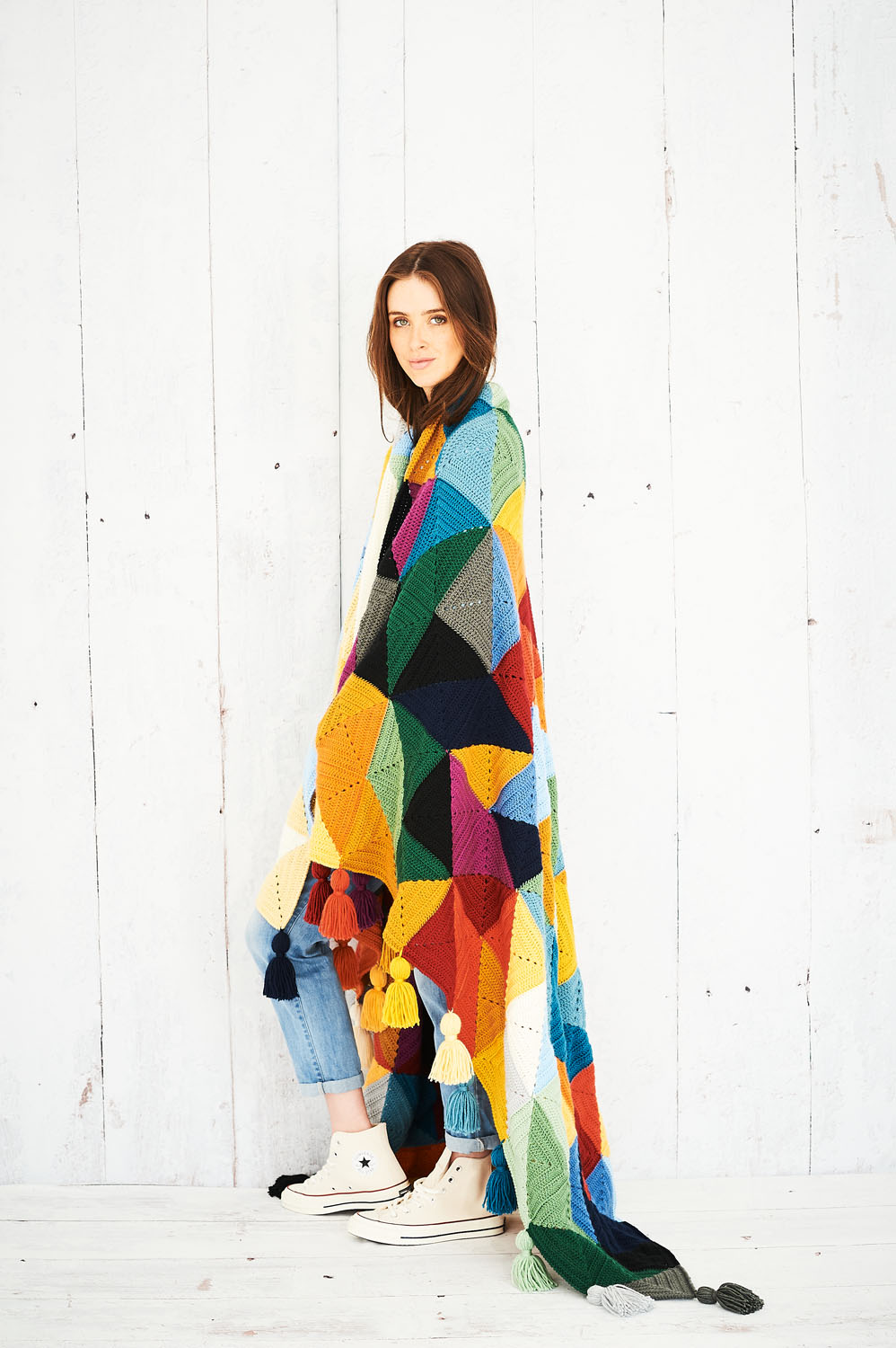 Stylecraft Tessellation Crochet Blanket pattern 9683