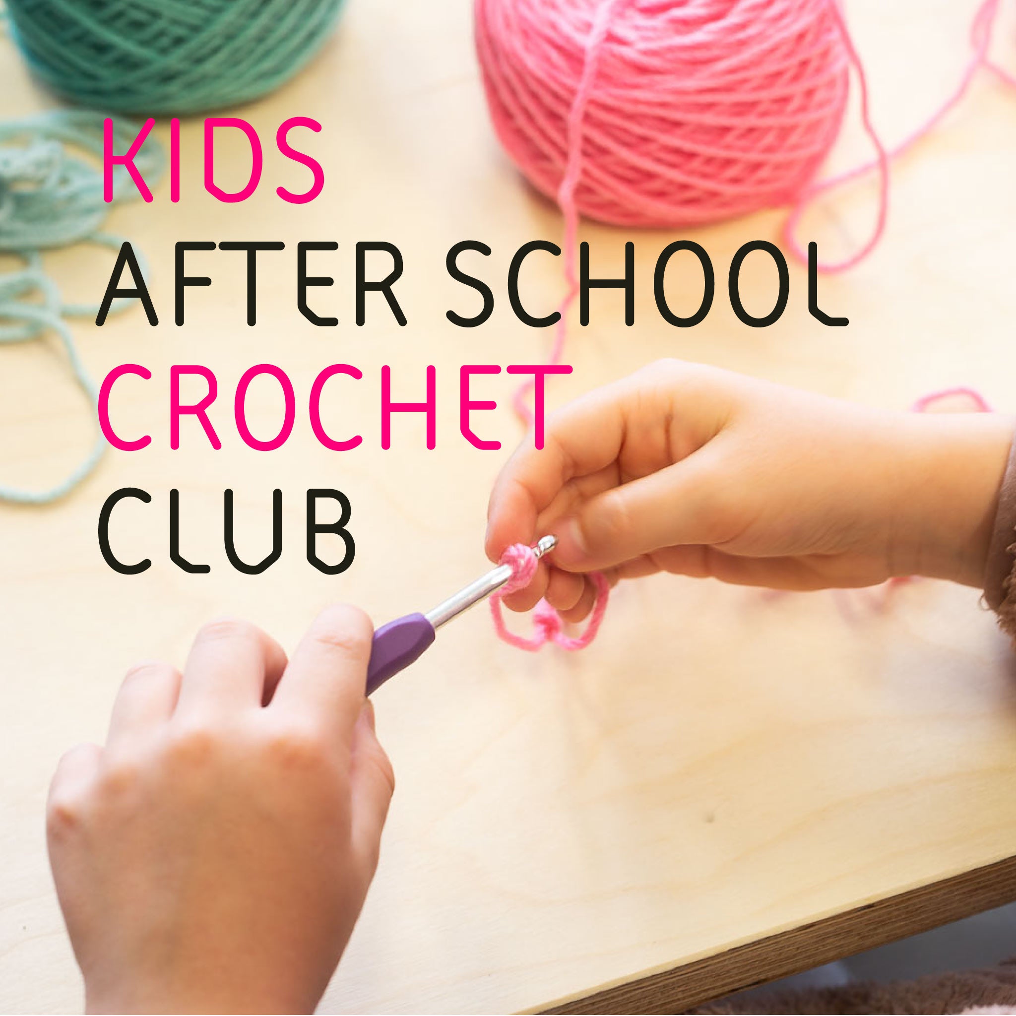 After school crochet club