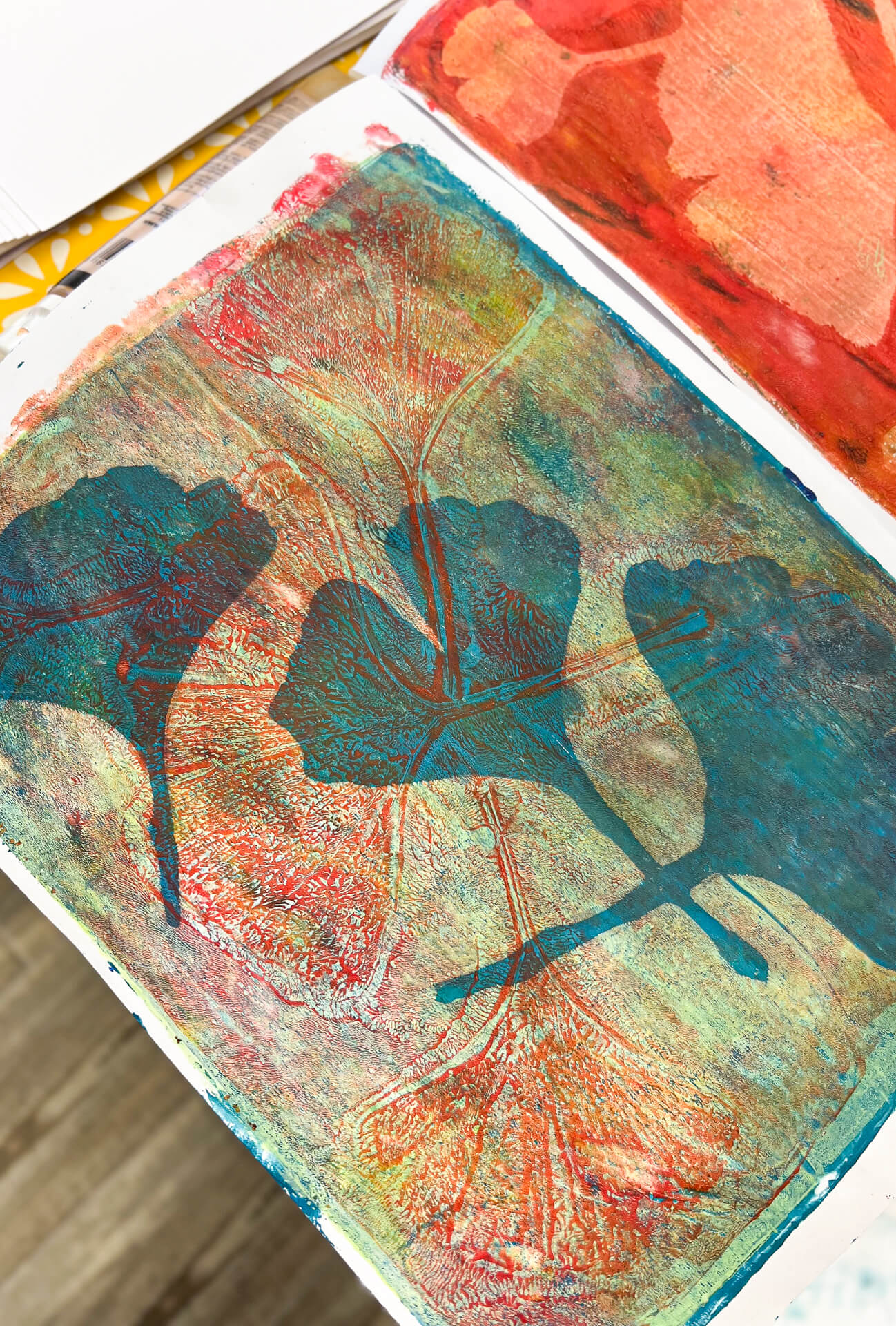 Beginners Gelli Printing Workshop at Maker Studio Eastbourne