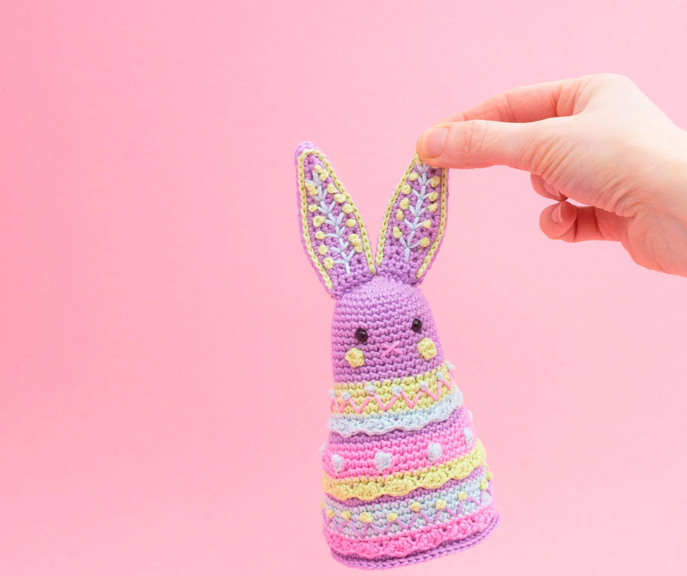 make your own crochet bunny in eastbourne with our crochet courses and workshops