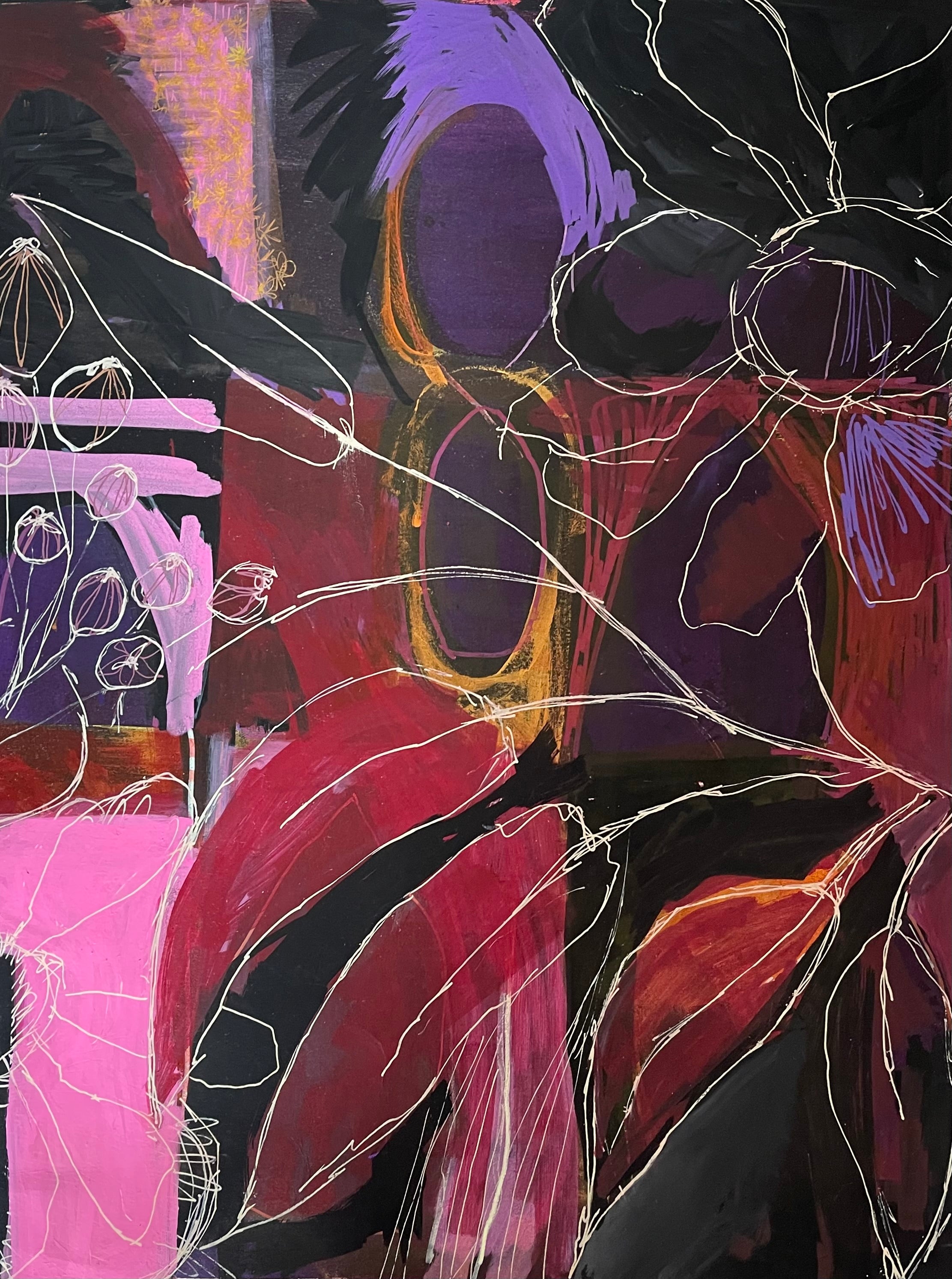 Acrylic Layering - painting workshop