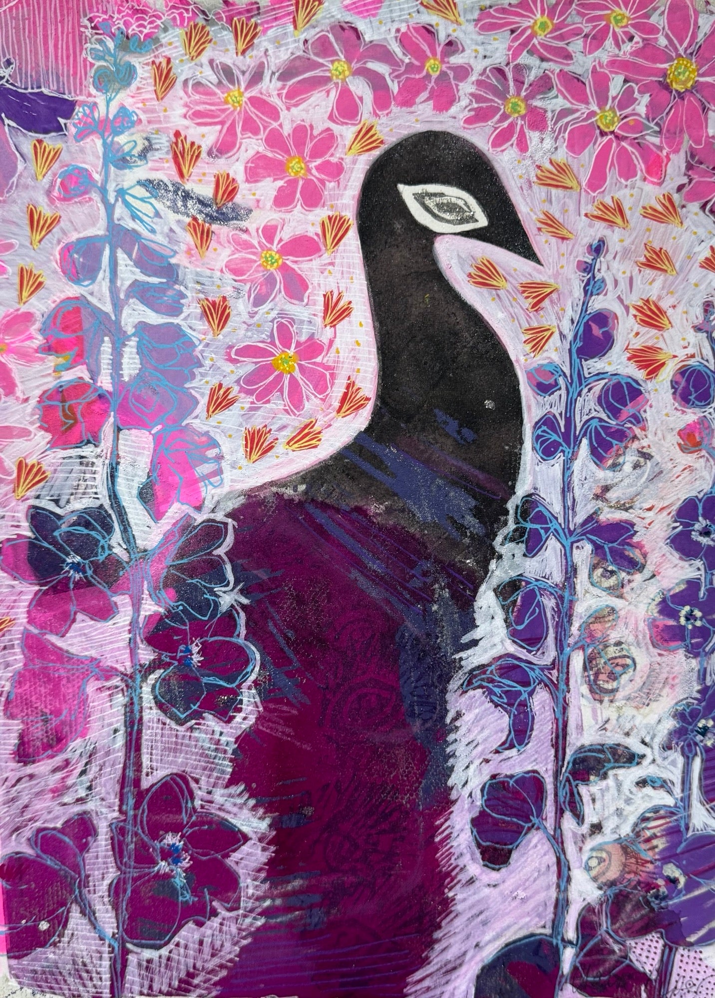 Acrylic Layering - painting workshop