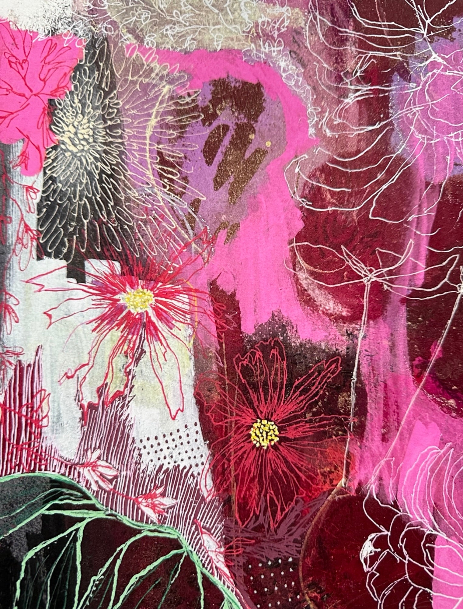 Acrylic Layering - painting workshop