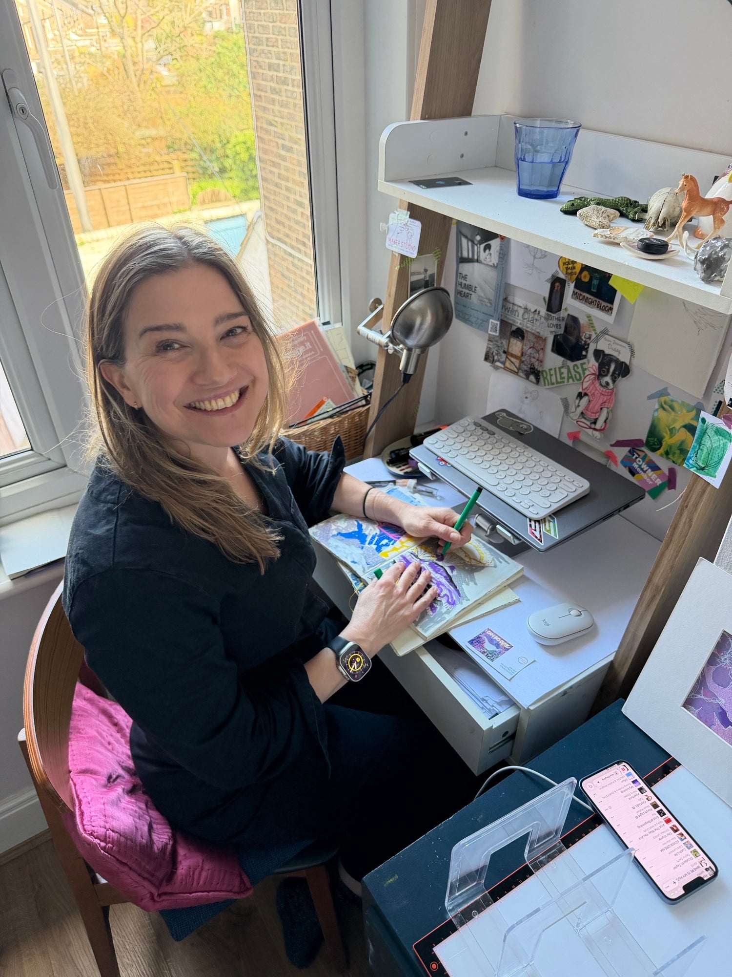 Acrylic Layering - painting workshop