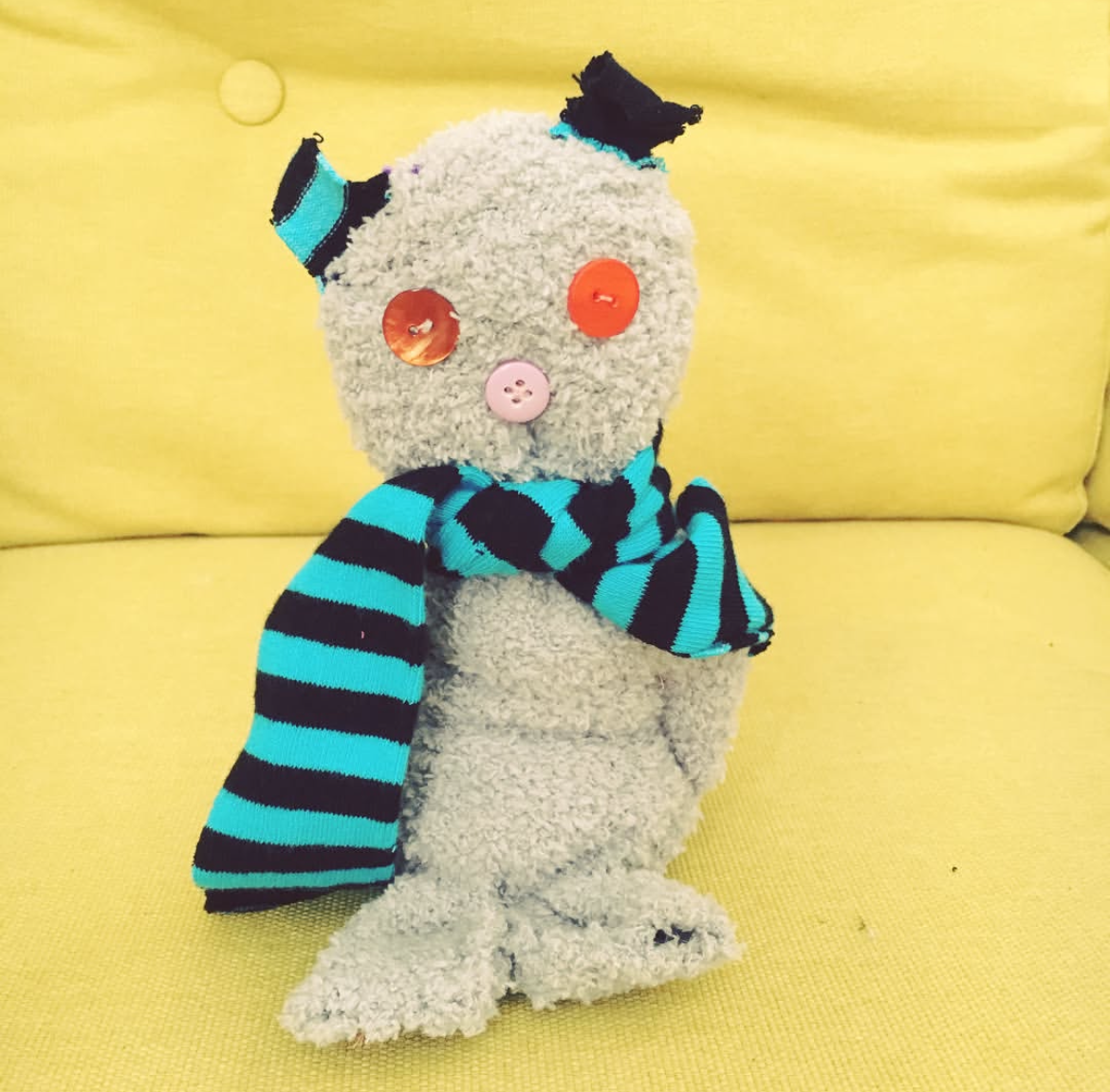 Sock monster making workshop, over 11's