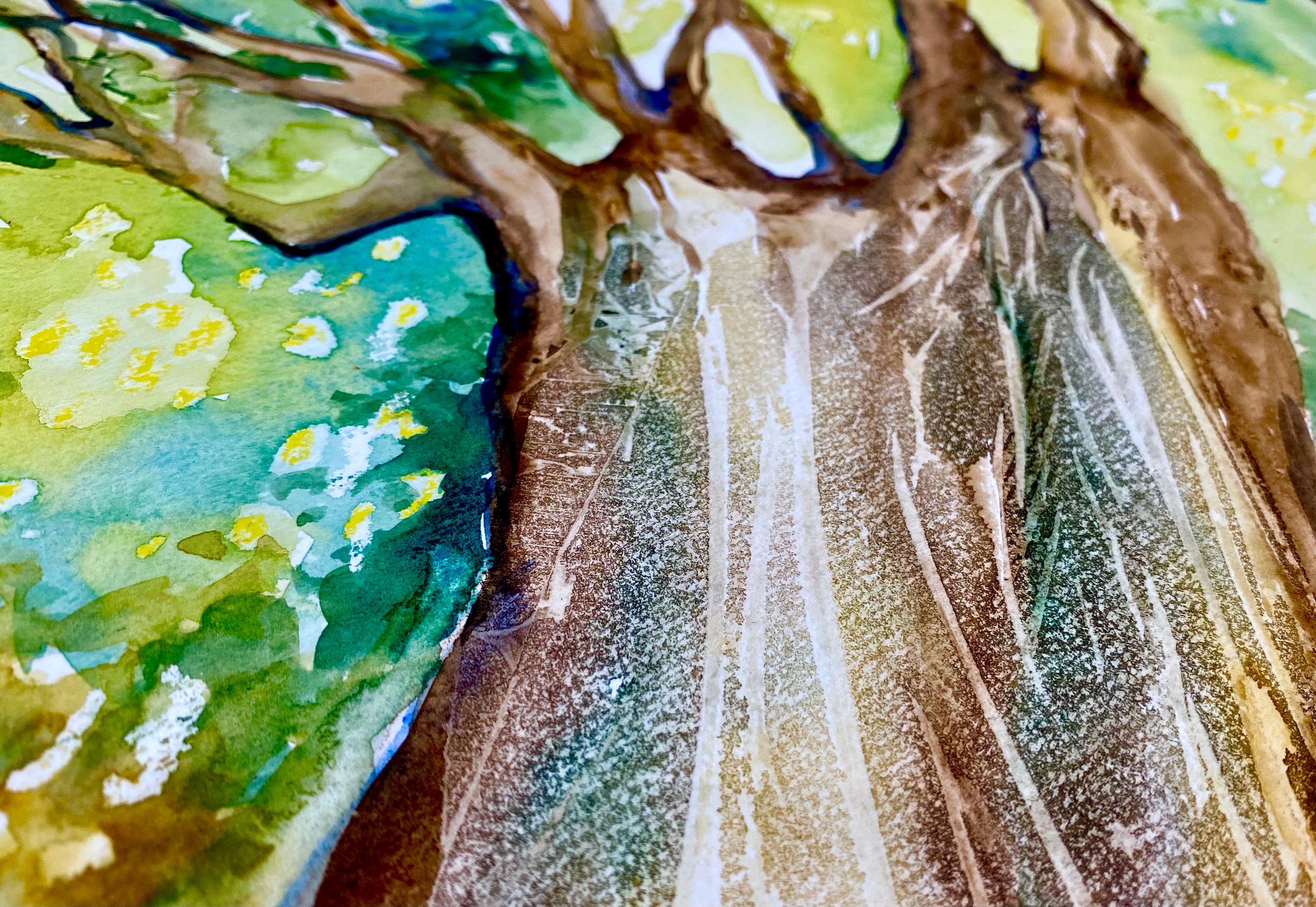 Watercolour Textures Painting Workshop