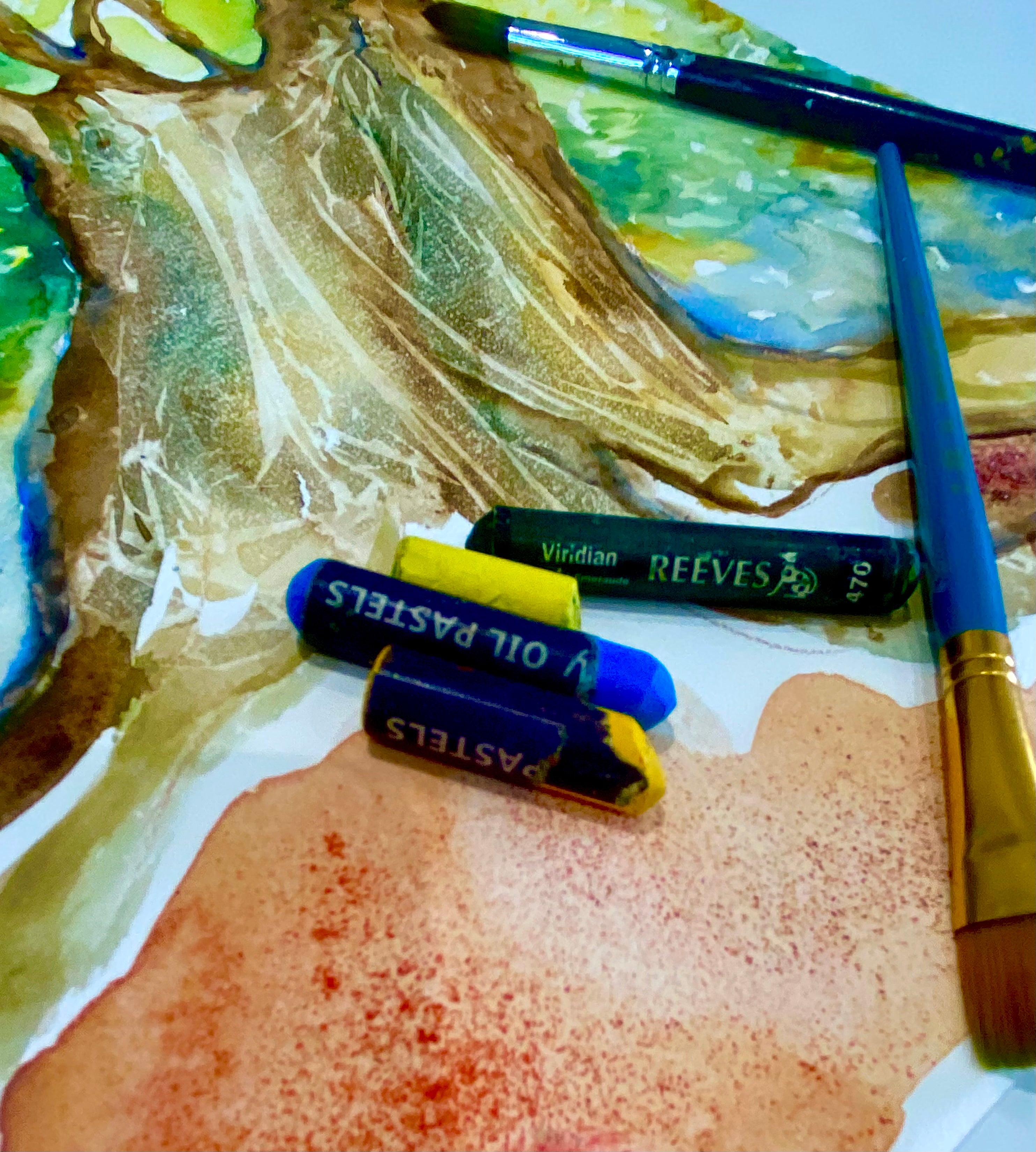 Watercolour Textures Painting Workshop