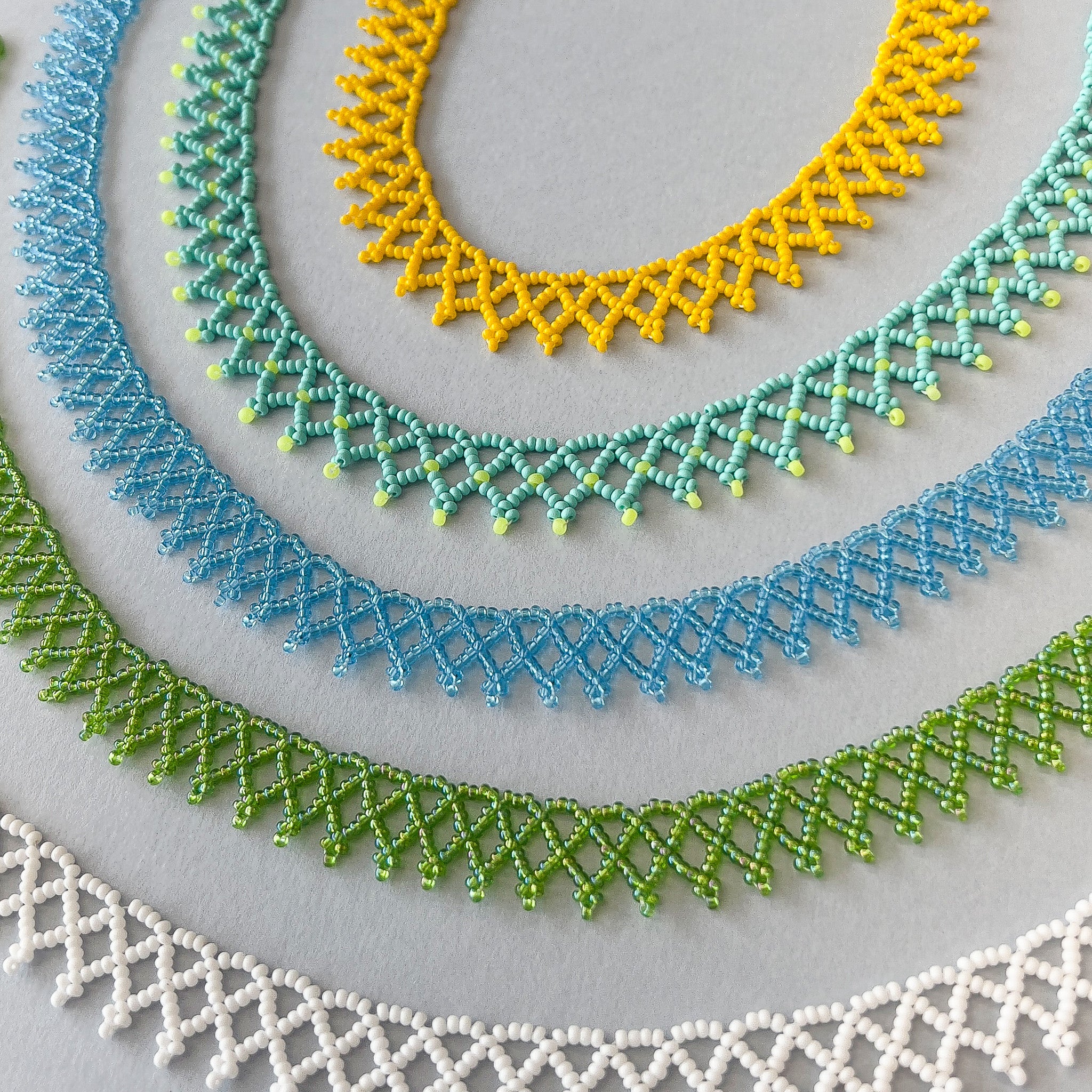 Seed Bead Jewellery Workshop in Eastbourne