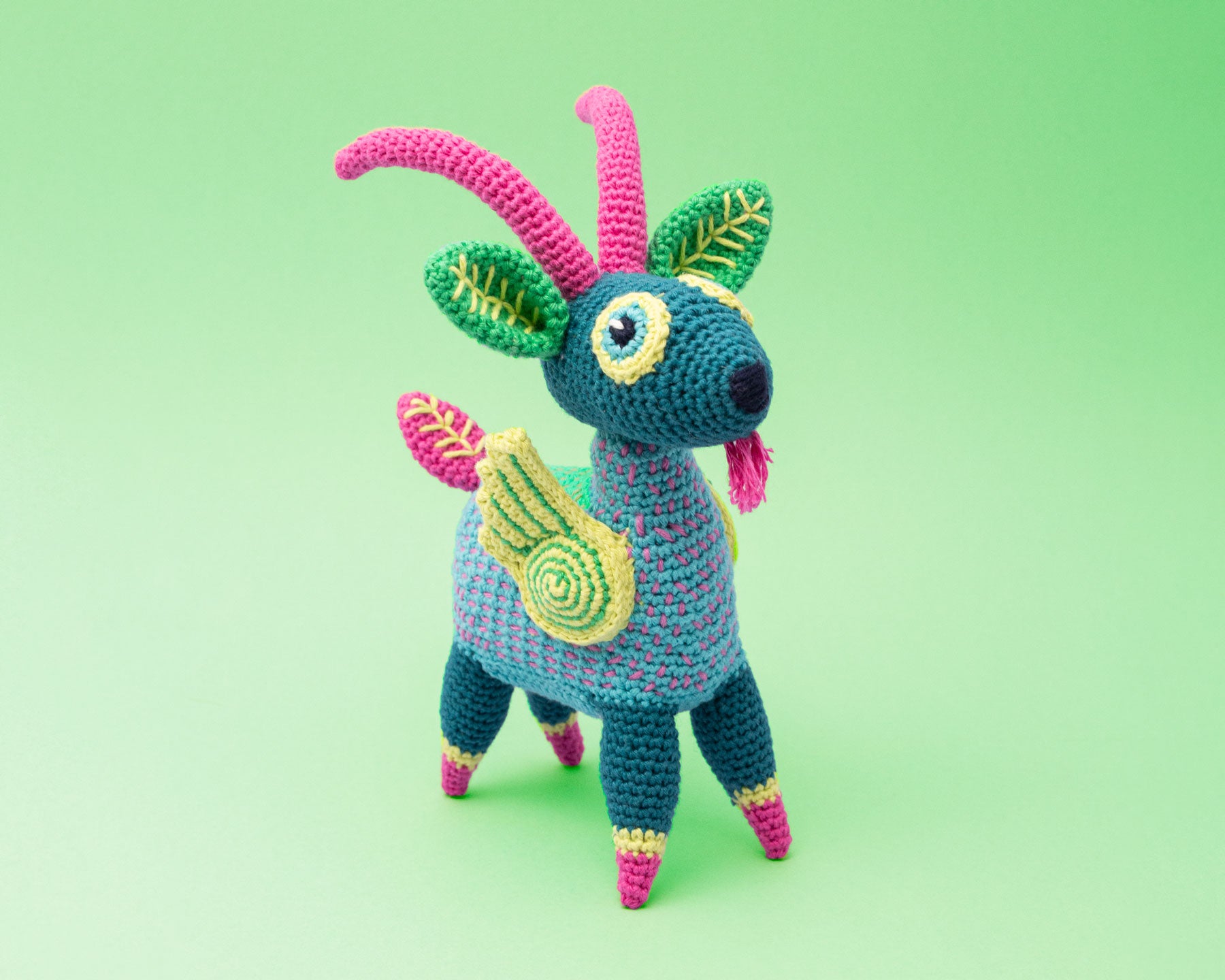 Goat 2 Alebrije pattern & YARN PACK