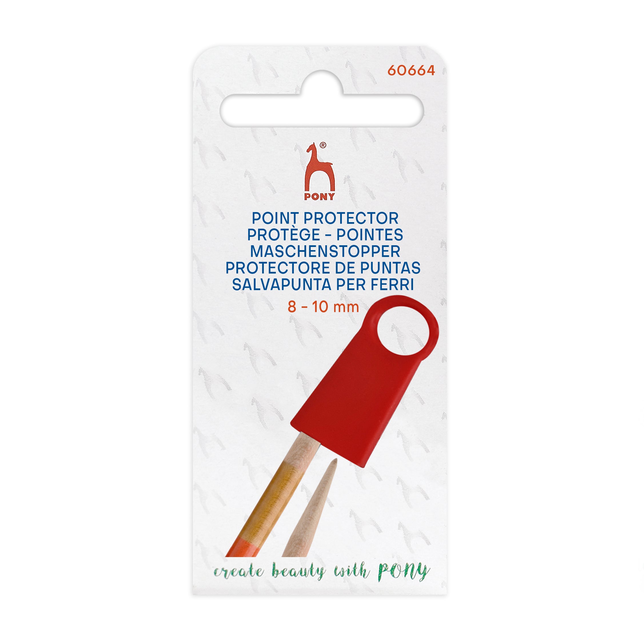 Knitting needle point protector, Jumbo