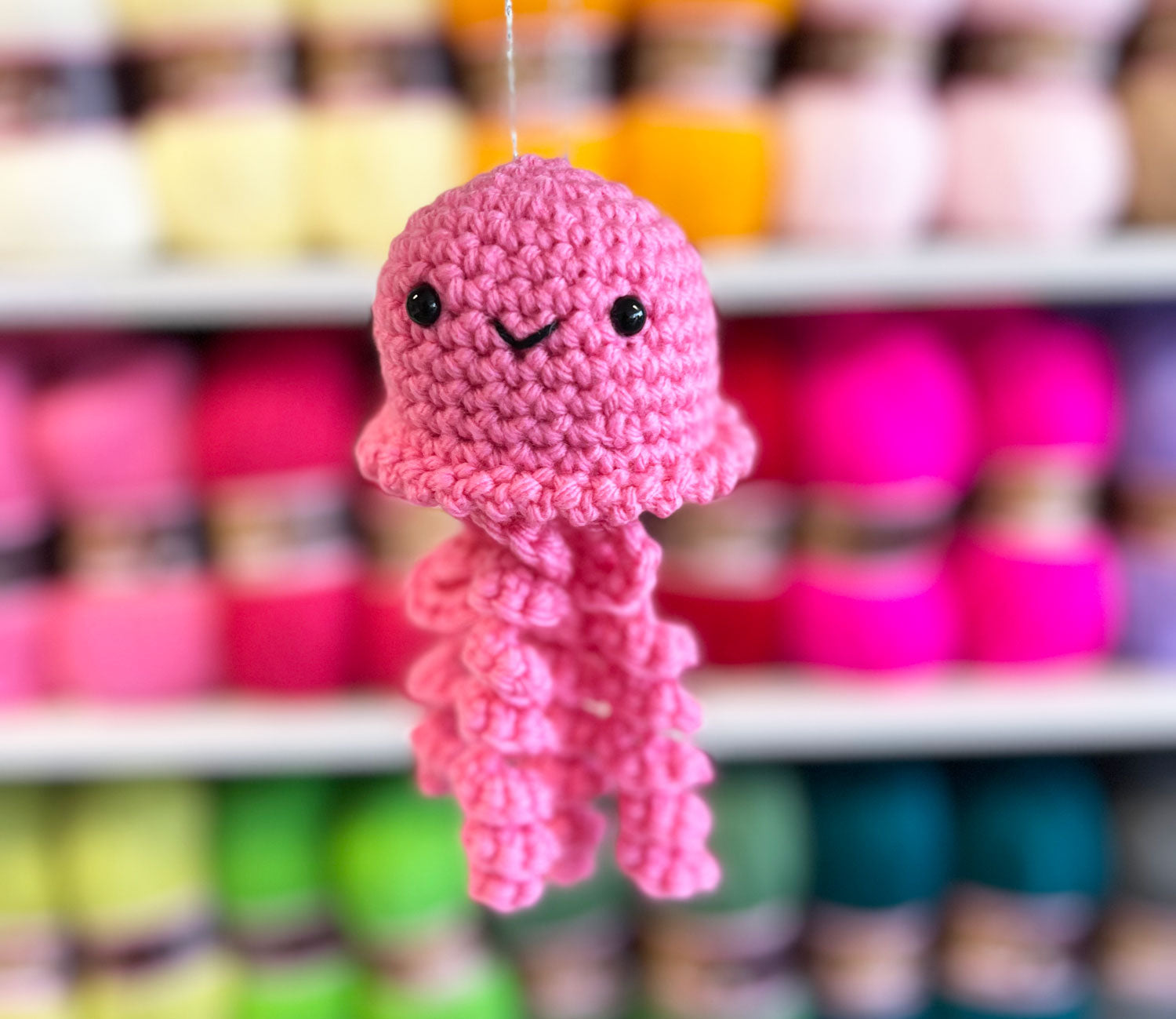 Learn to make an Amigurumi Jelly Fish