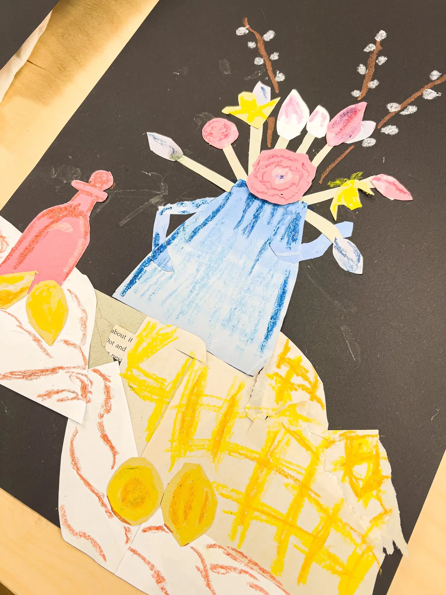 Still LIfe Collage, workshops at Maker Studio Eastbourne