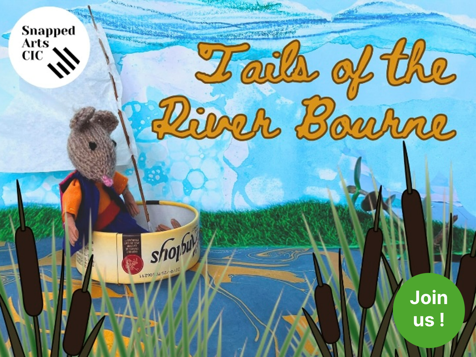 Tails of the River Bourne animation workshops FREE