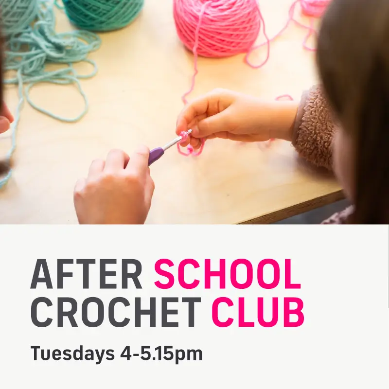 After school crochet club