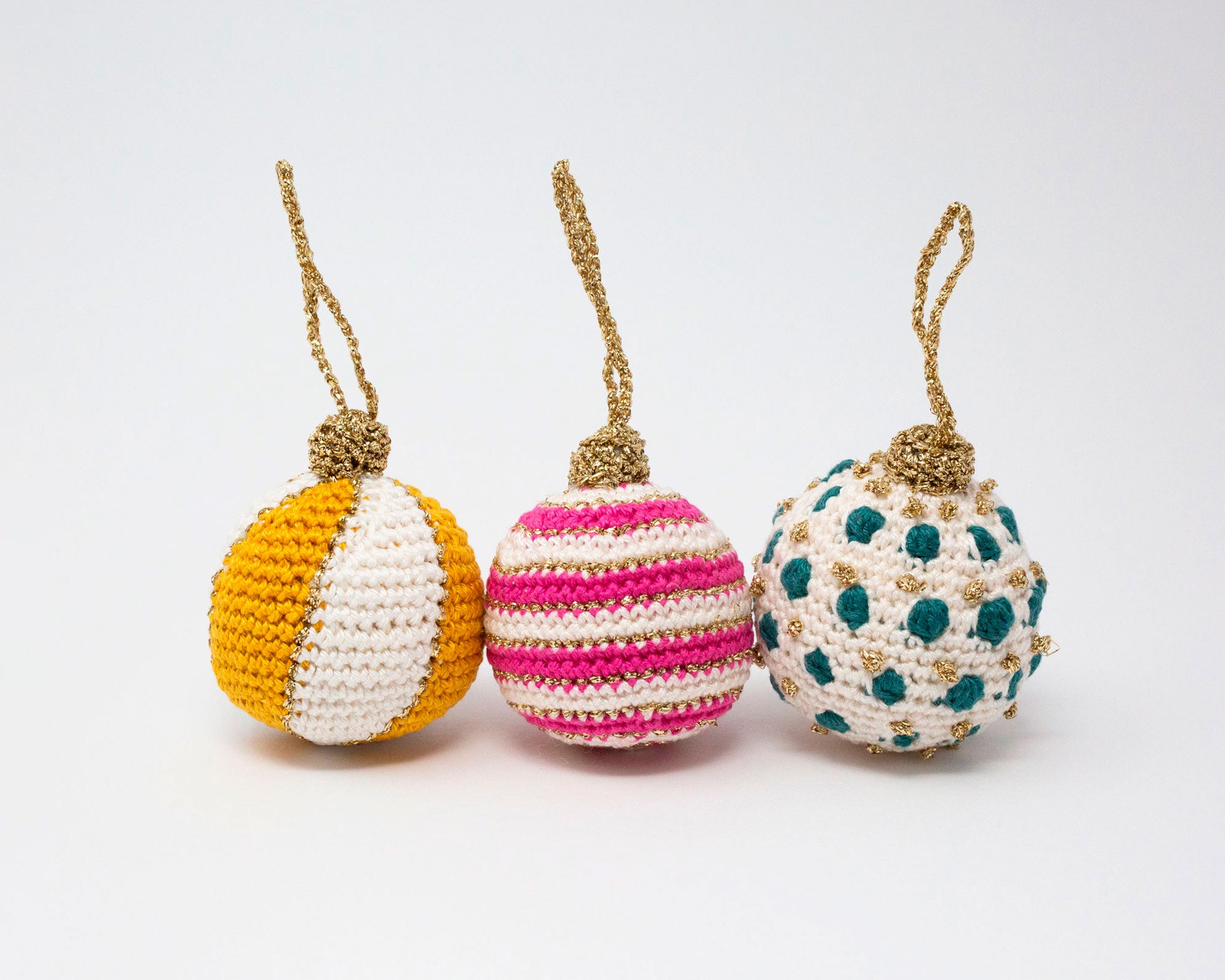 Trio of Baubles pattern & YARN PACK