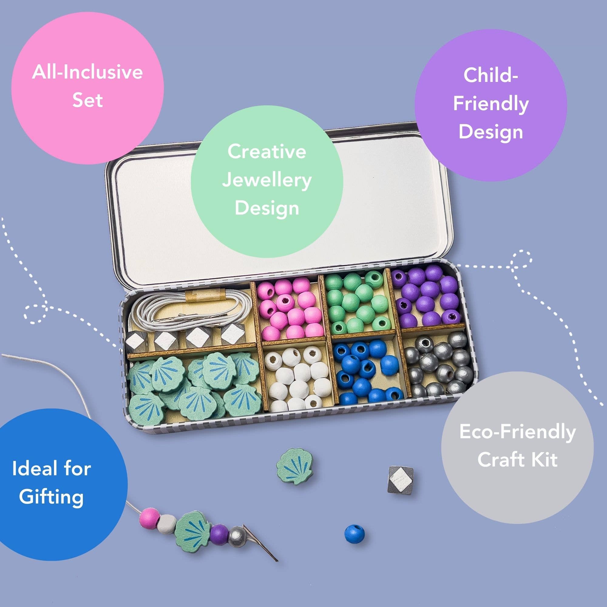Cotton Twist - Mermaid Bracelet Bead Kit