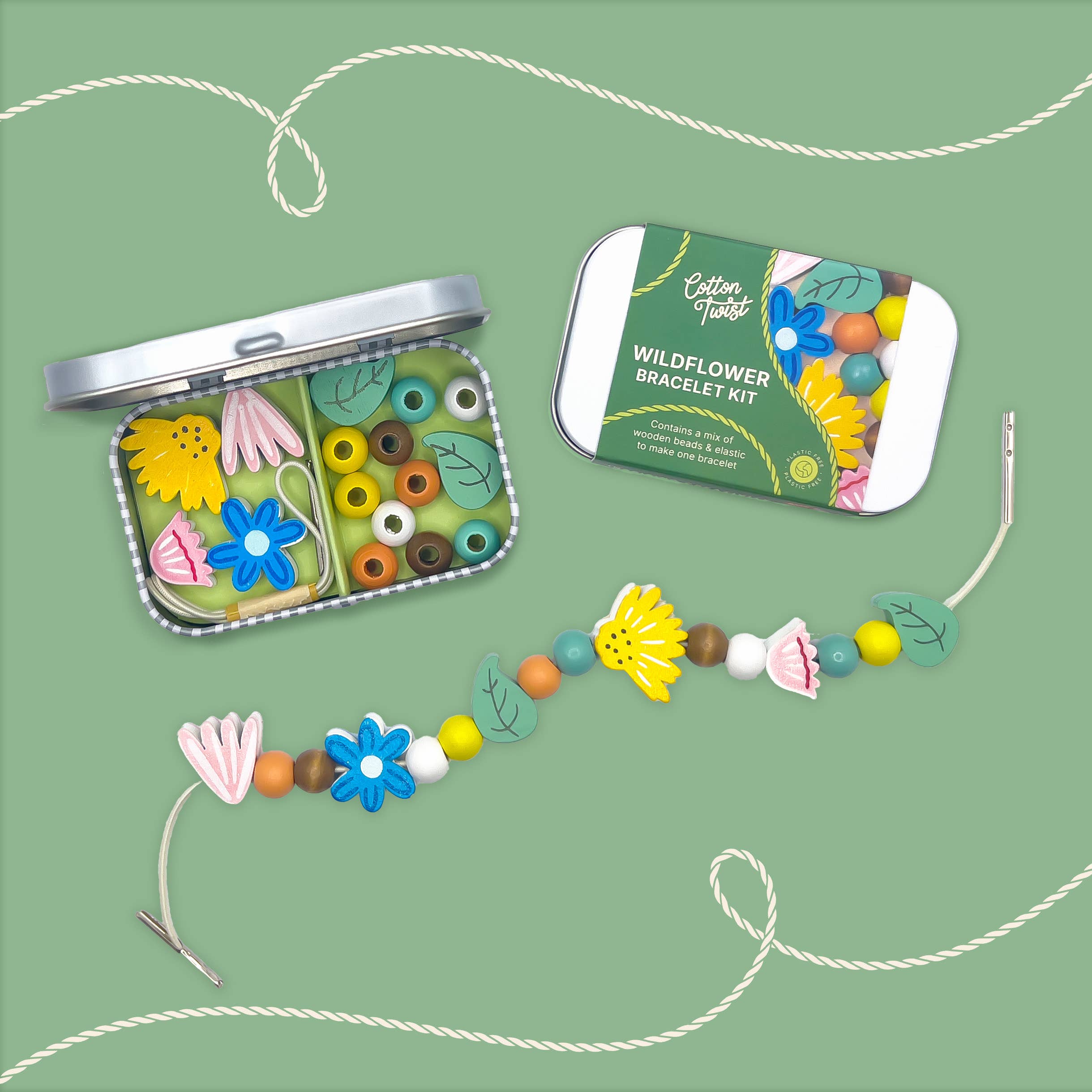 Cotton Twist - Wildflower Bracelet Gift Kit