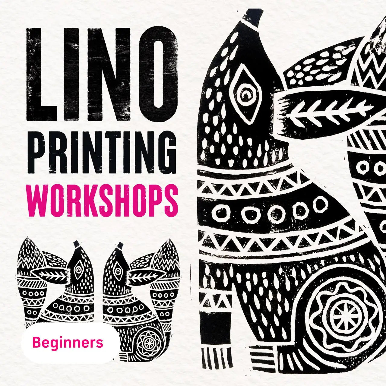 Beginners Lino Printing Workshops
