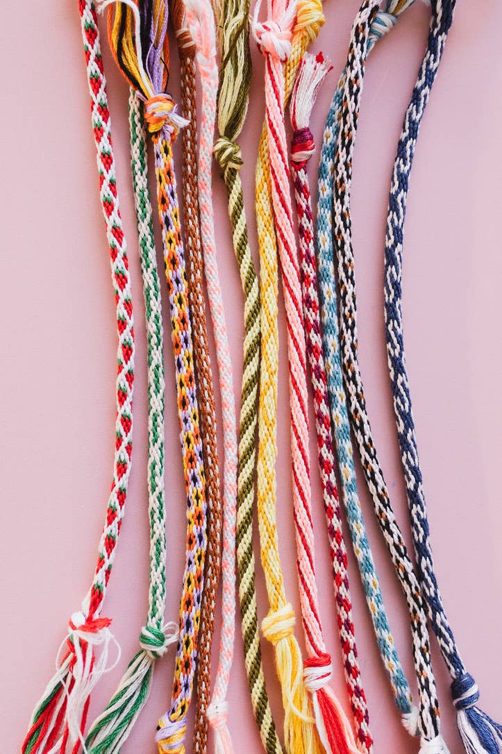 Cotton Clara Craft Kits & Supplies - Kumihimo Friendship Bracelet Kit