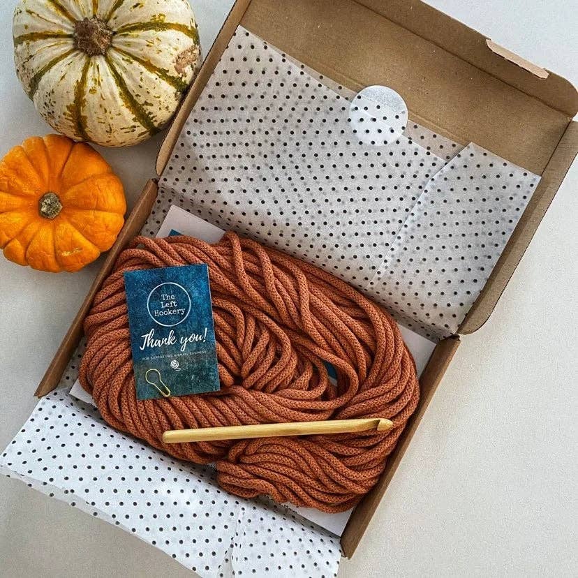 The Left Hookery - Tiny Crochet Basket Kit