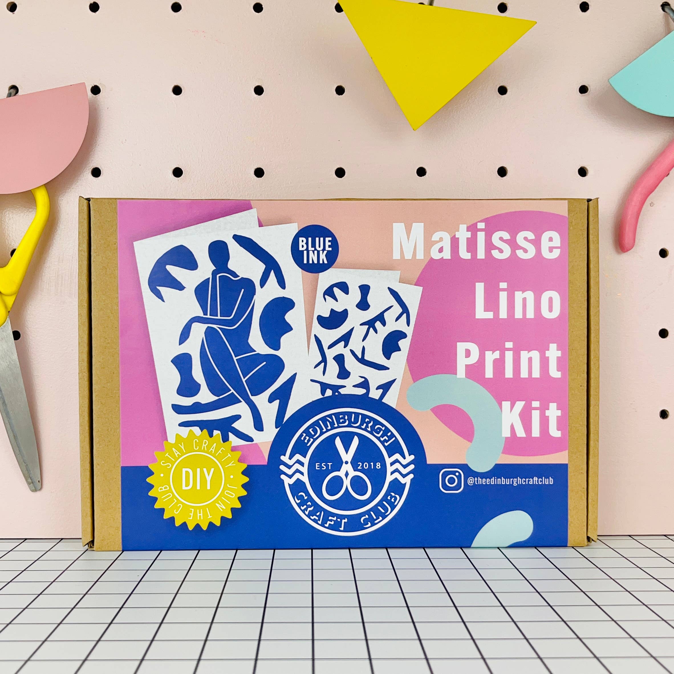 The Edinburgh Craft Club - Matisse Inspired Lino Print Kit
