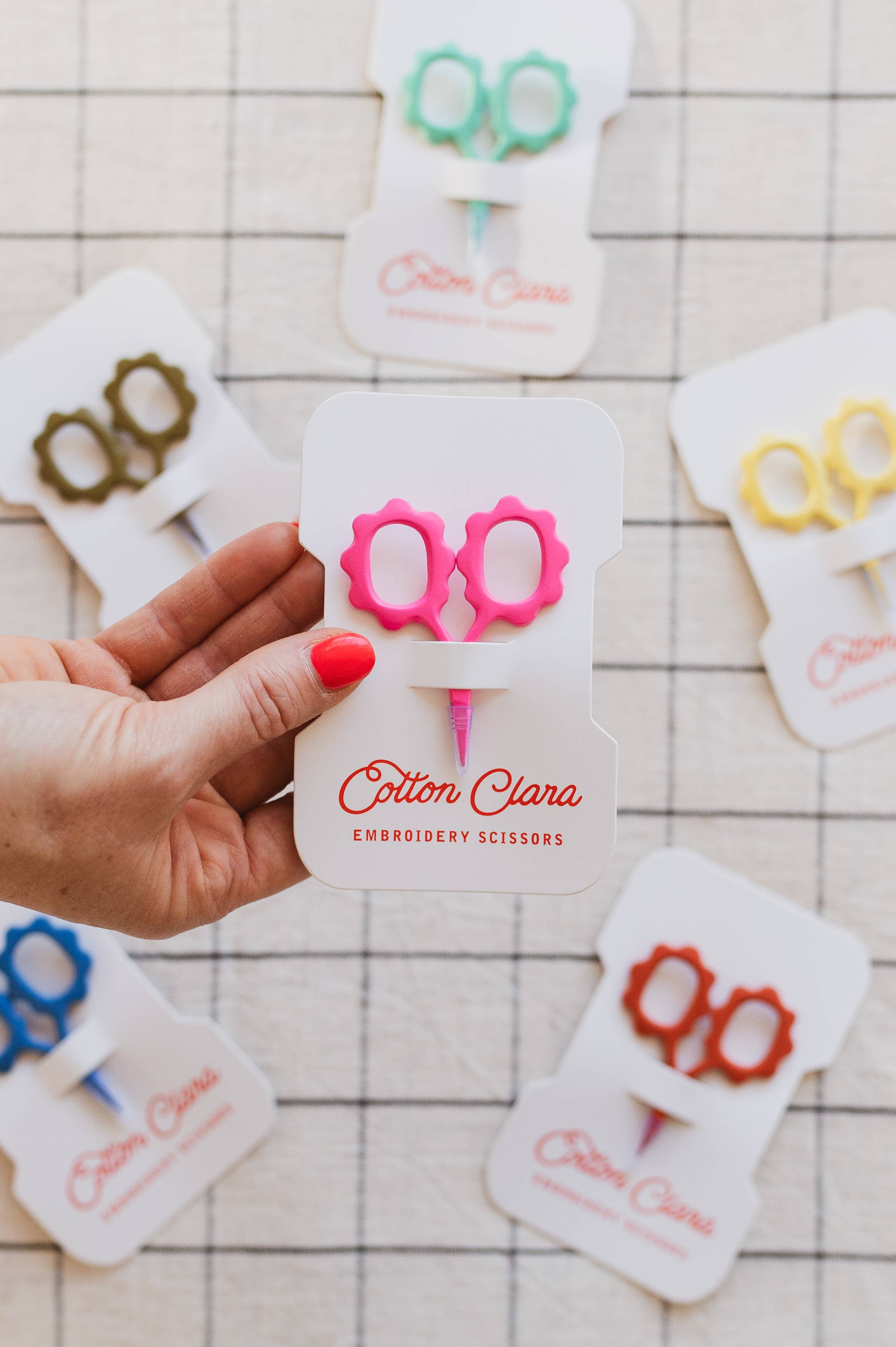 Cotton Clara Craft Kits & Supplies - Mini Sunflower Embroidery Scissors