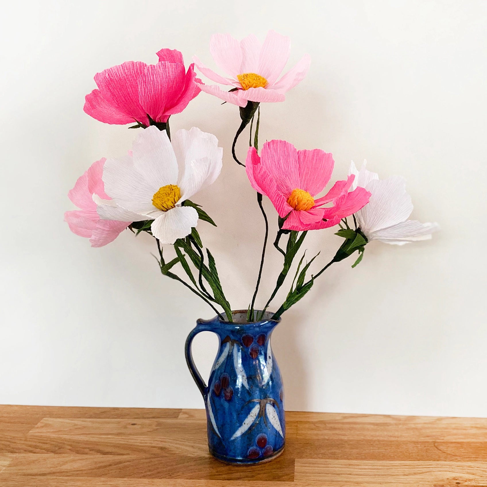Paper Flower Making Kit Cosmos, craft kit for women