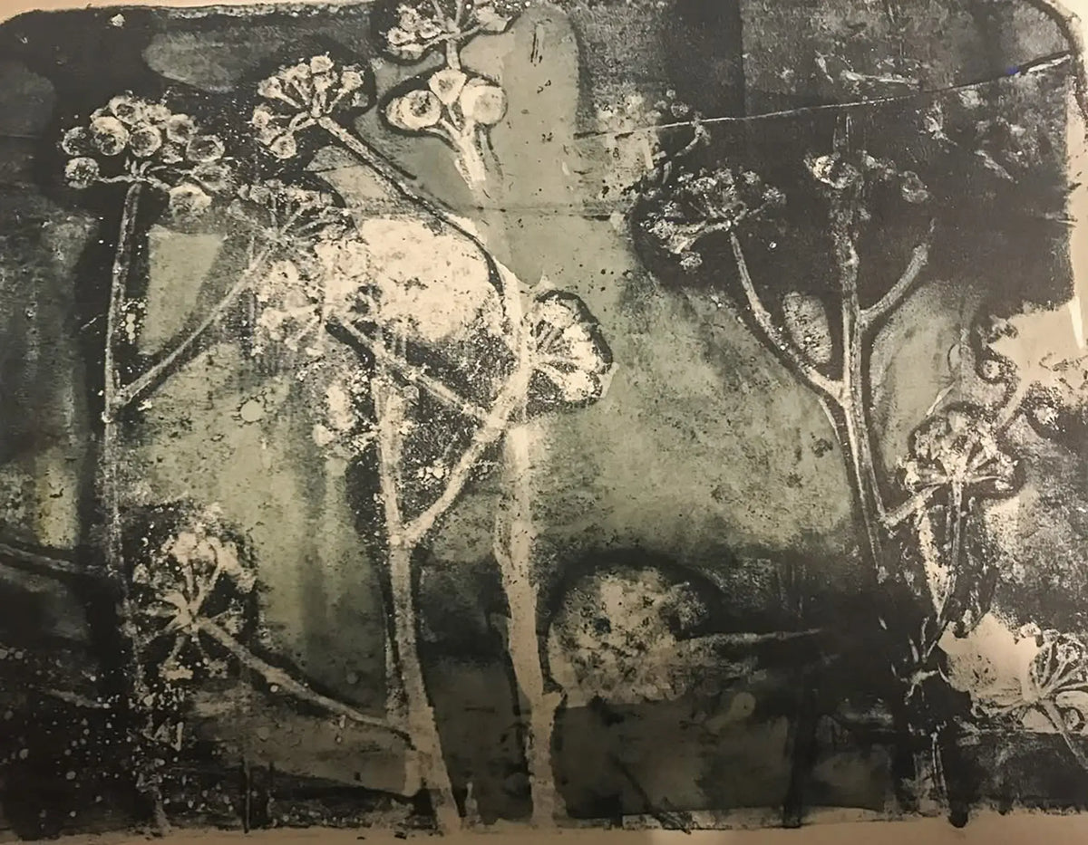 Explore cyanotype printing using UV light, plants, objects and found imagery in this beginners workshop in Eastbourne.