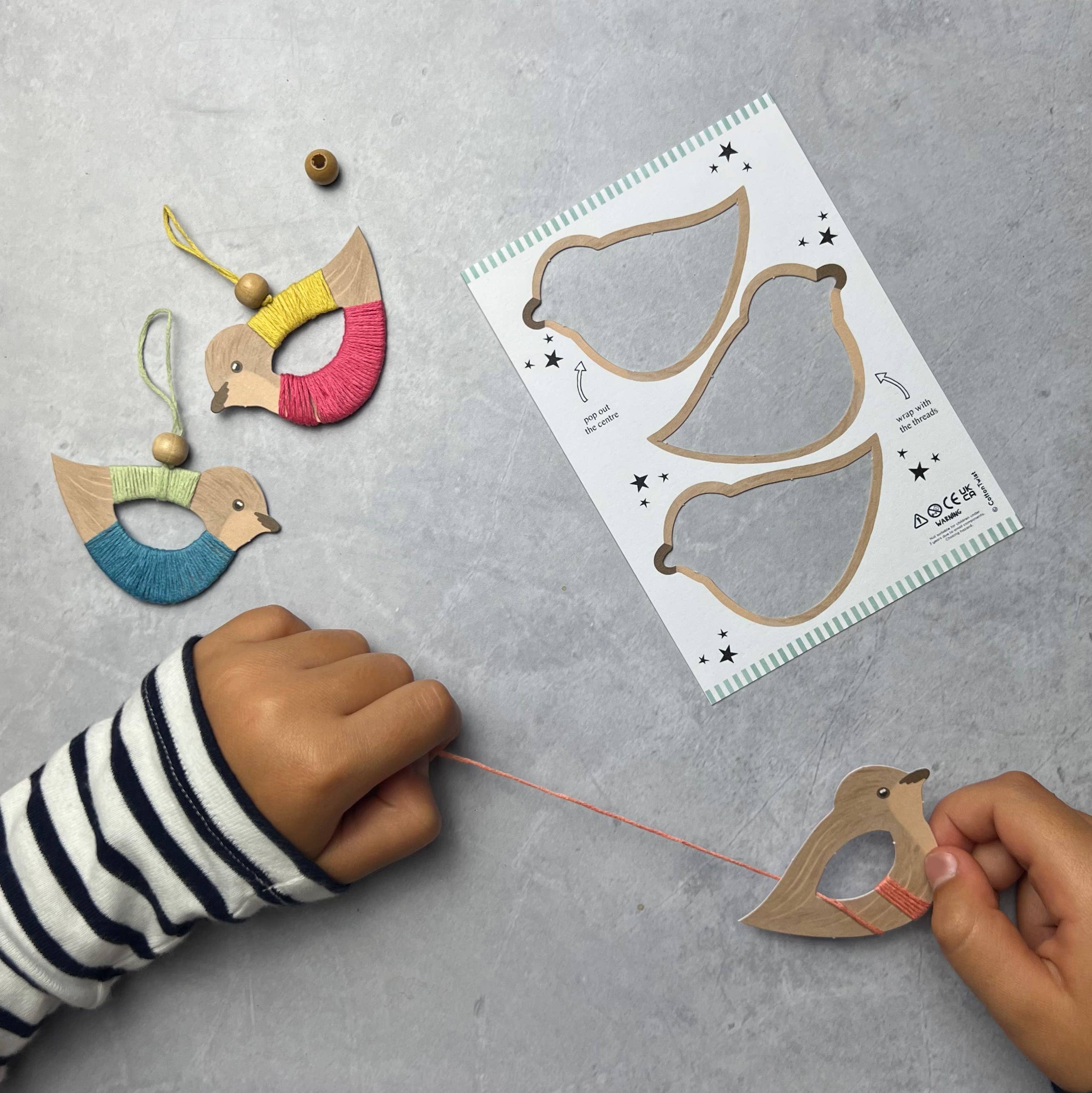 Cotton Twist - Make Your Own Flying Bird Decorations