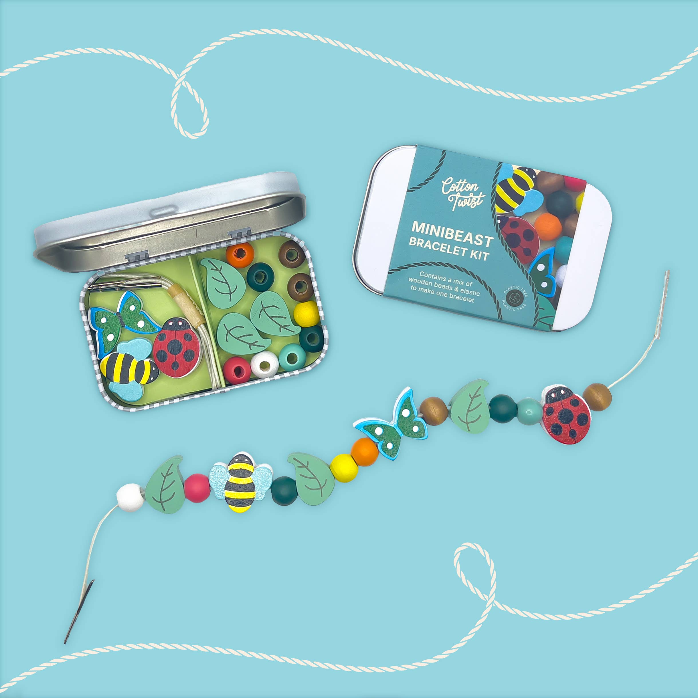 Cotton Twist - Minibeast Bracelet Gift Kit