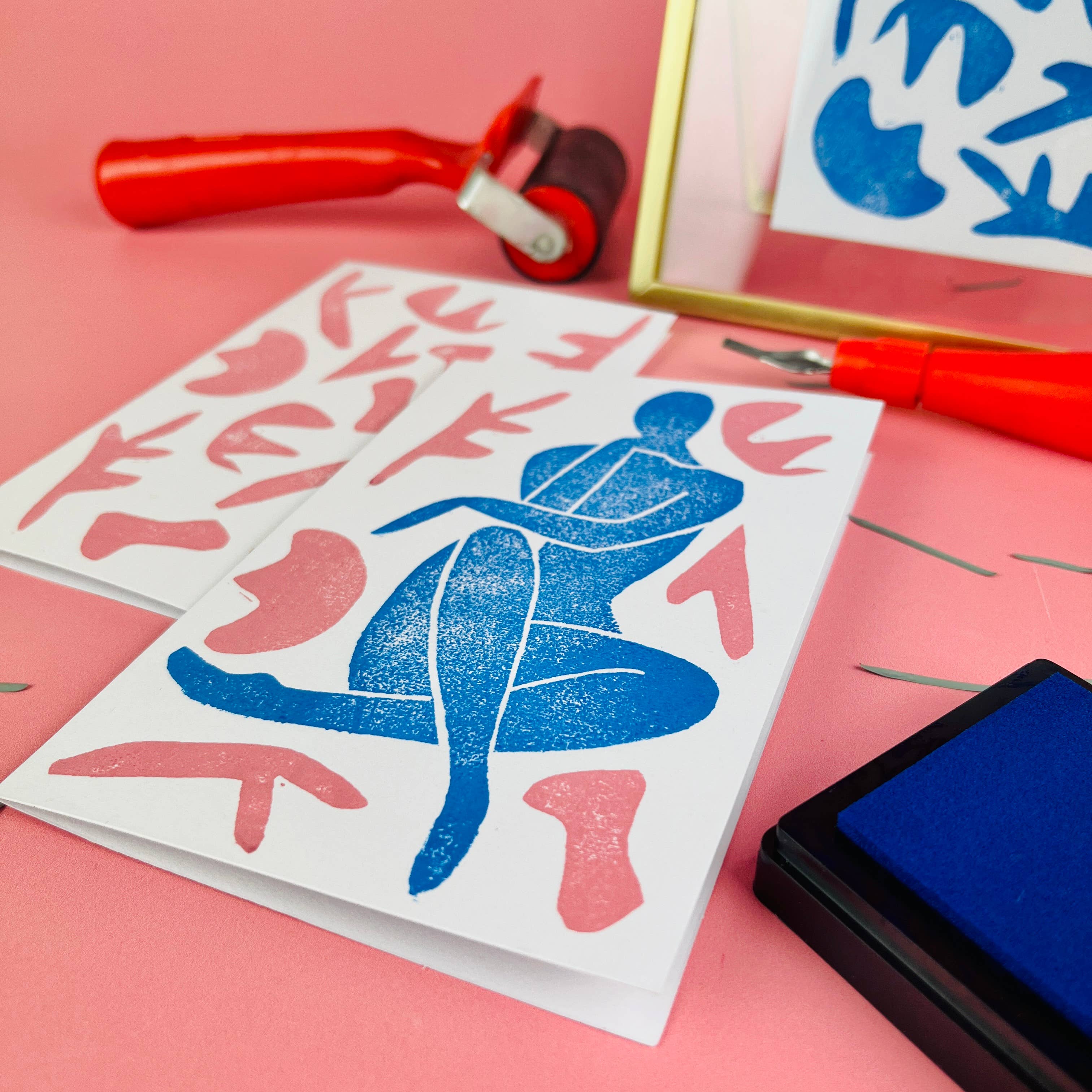 The Edinburgh Craft Club - Matisse Inspired Lino Print Kit