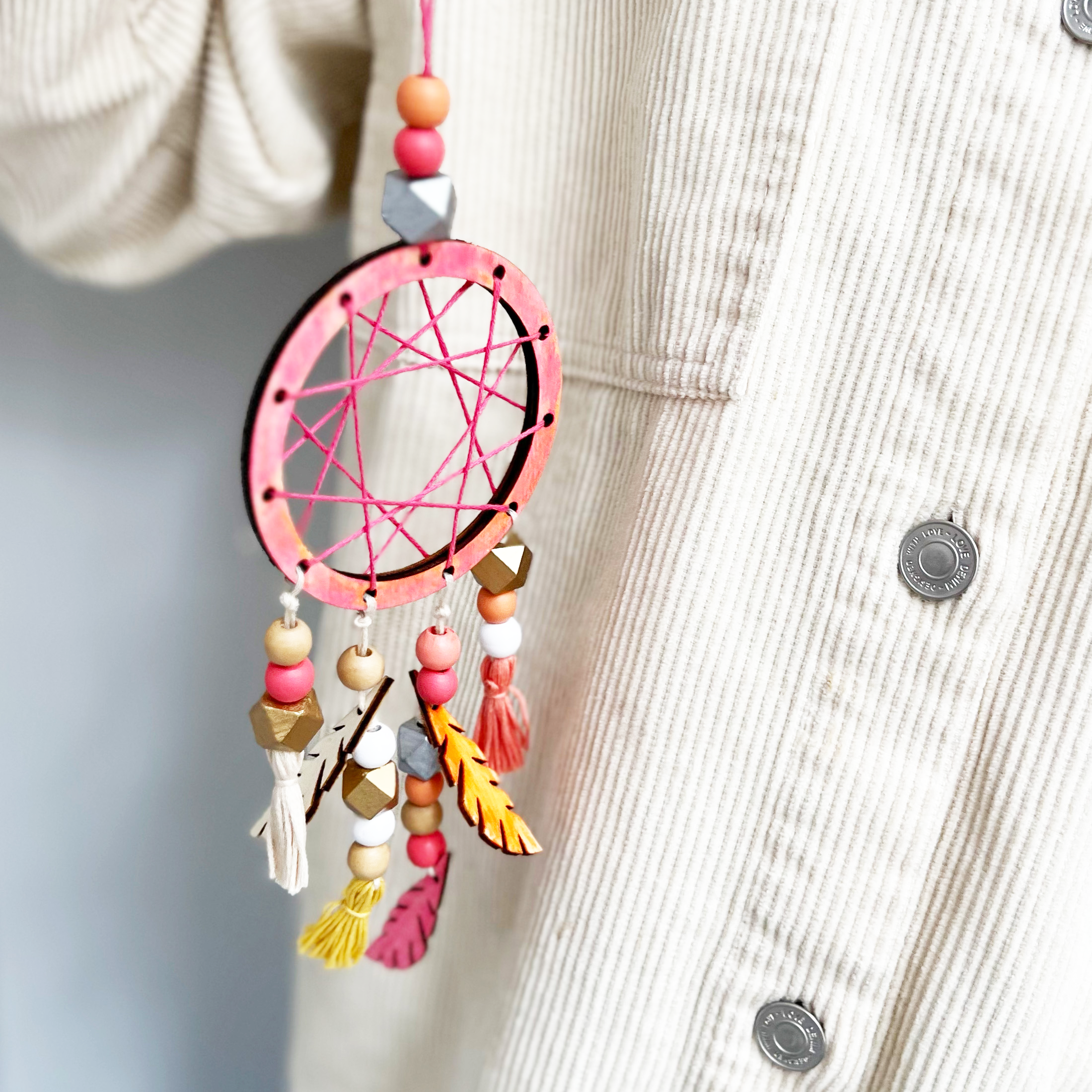 Cotton Twist - Make Your Own Dreamcatcher Craft Kit