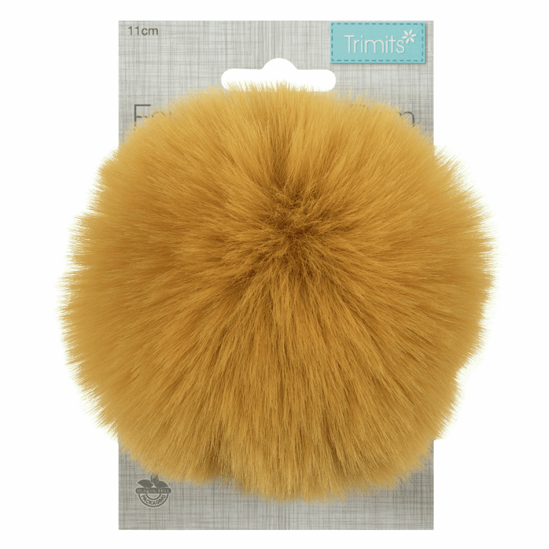 Faux Fur Pom Pom 11cm