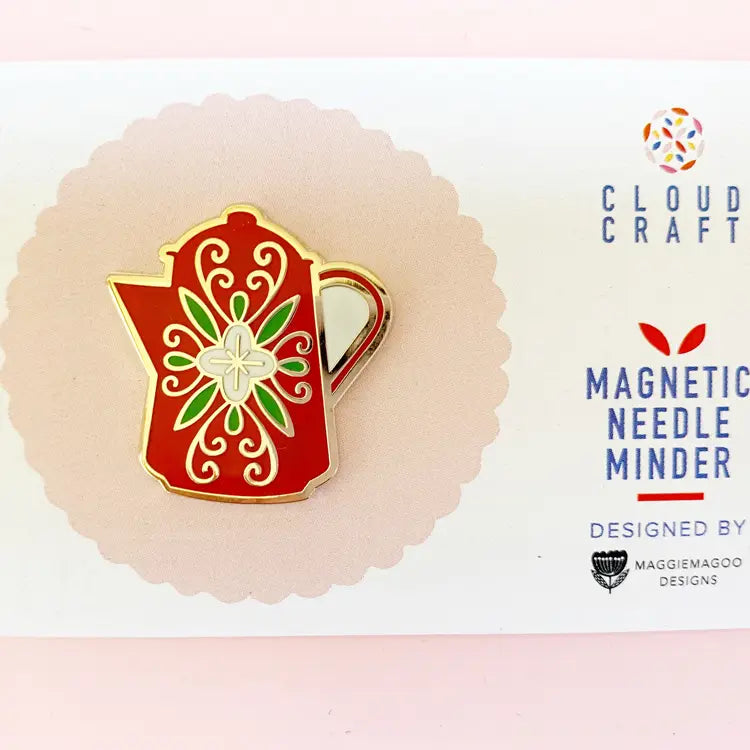 Coffee pot Magnetic Needle Minder
