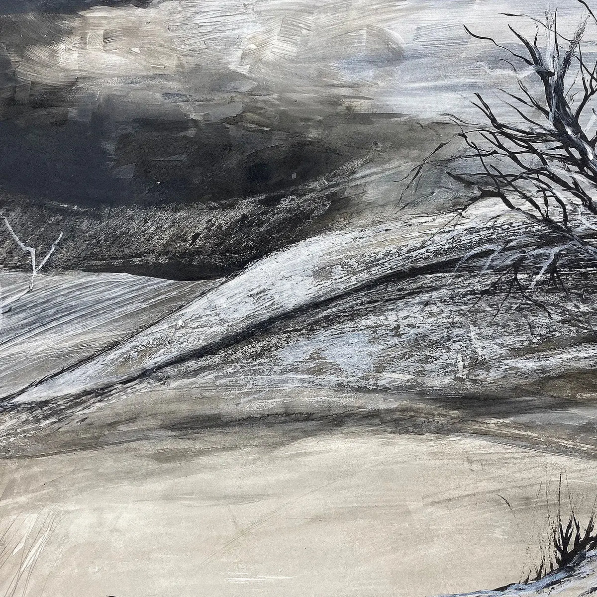 Charcoal and Acrylic Workshop
