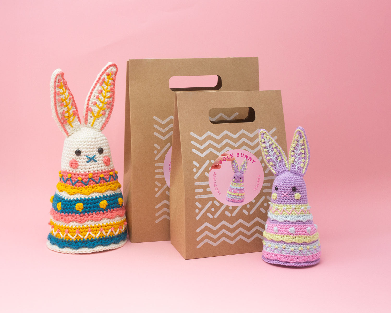 Folk Bunny yarn pack