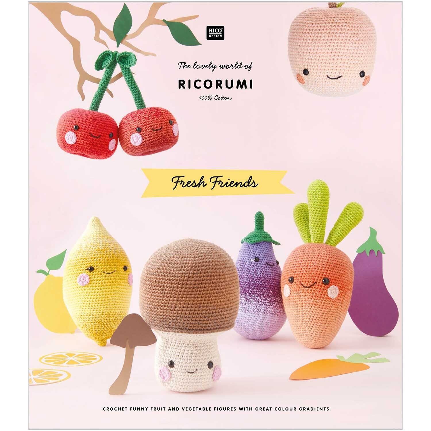 Ricorumi Fresh Friends crochet pattern