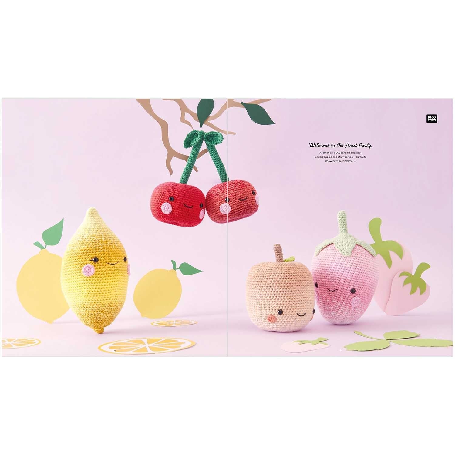 Ricorumi Fresh Friends crochet pattern