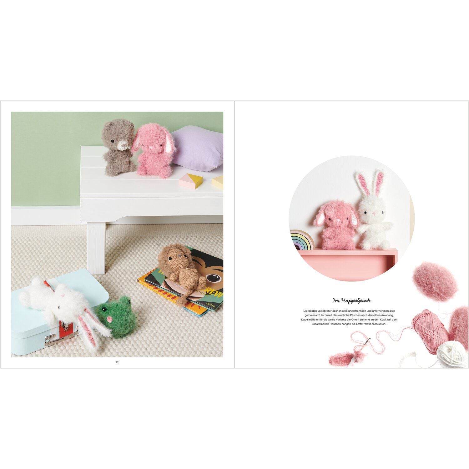 Ricorumi furry animals pattern booklet