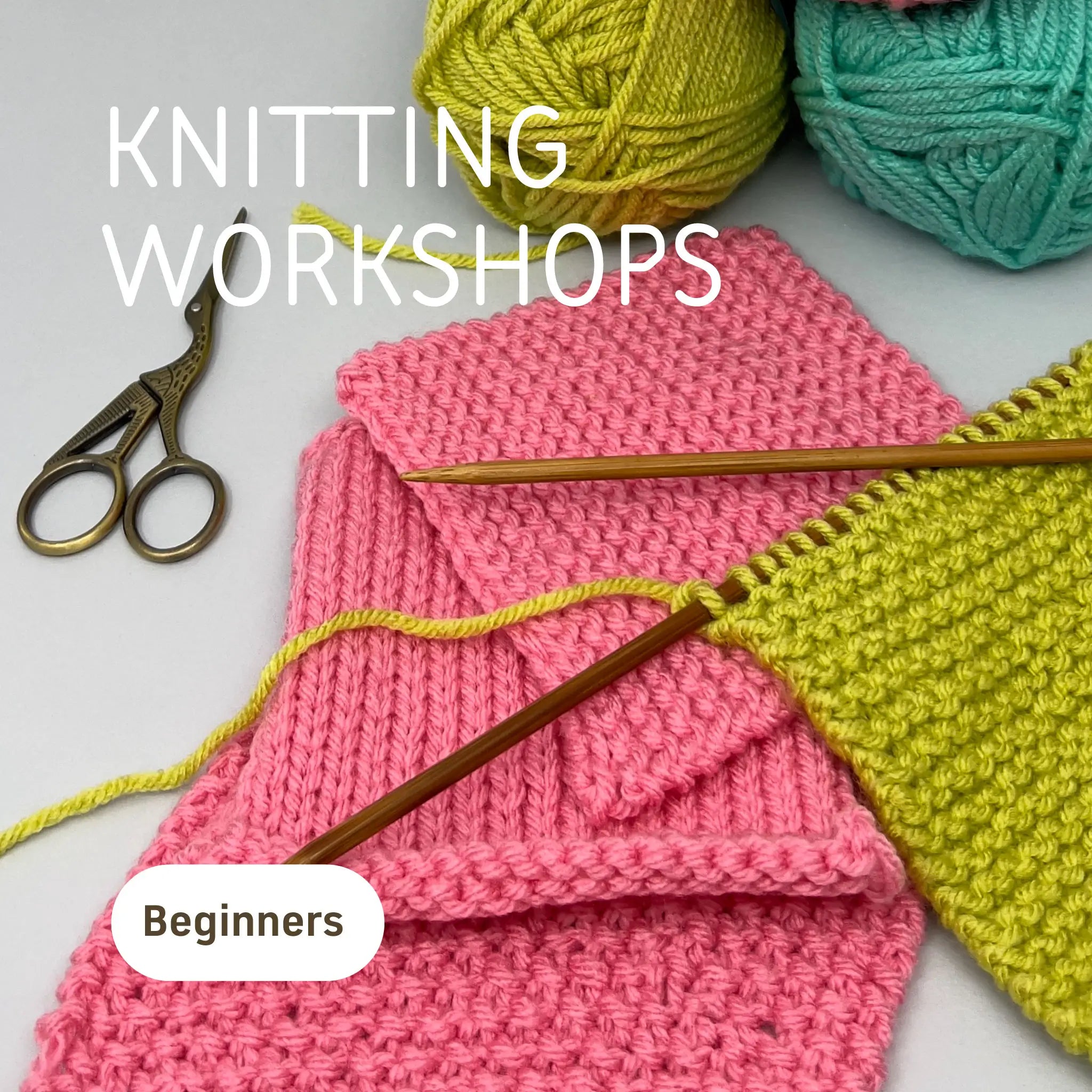 Adults Beginner Knitting Taster Class