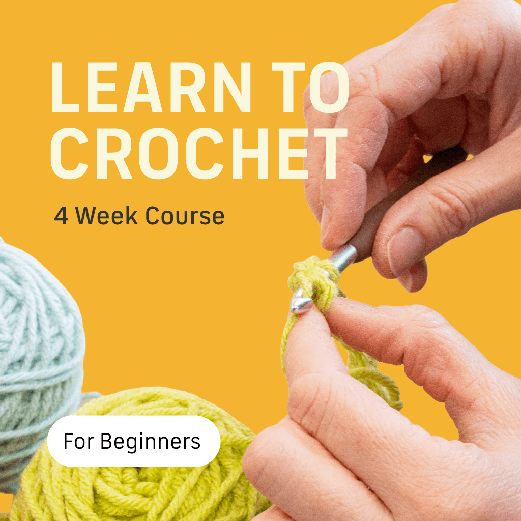 Learn to Crochet 4 week course for beginners, Eastbourne East Sussex