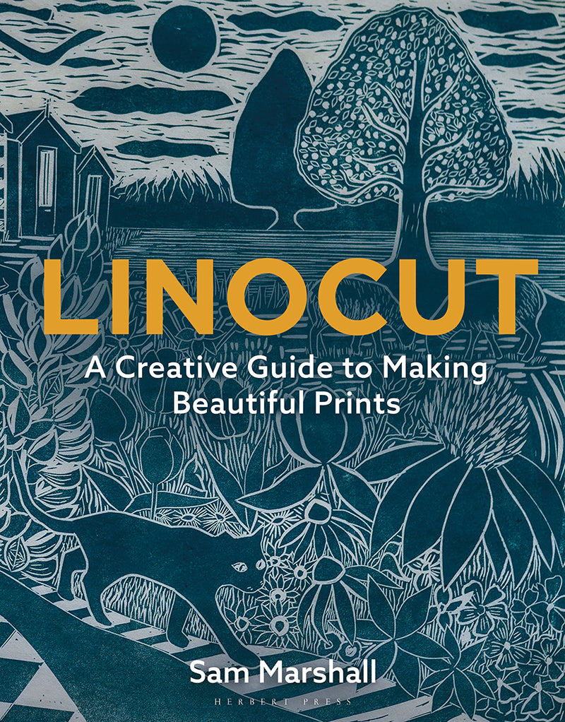 Linocut, a step-by-step guide to linocut printing by Sam Marshall