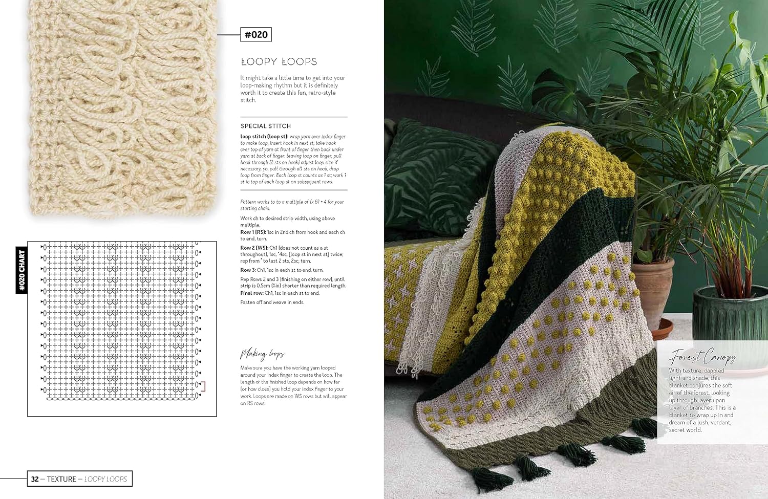 Mix + Match Modern Crochet Blankets by Esme Crick