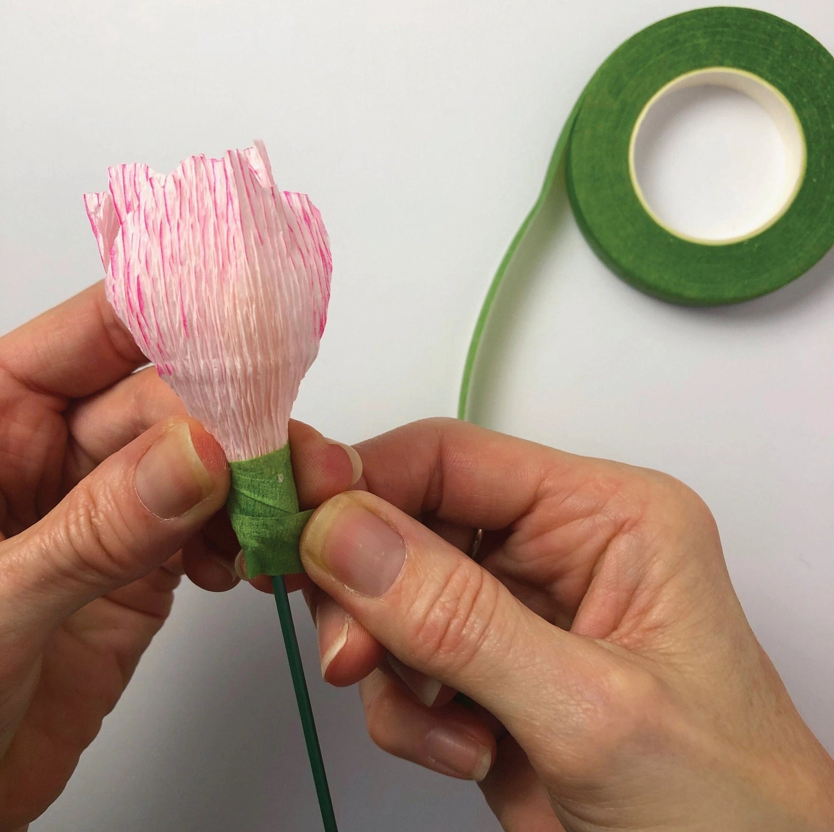 Paper Flower Kit - Peony. Papercraft kit for women.