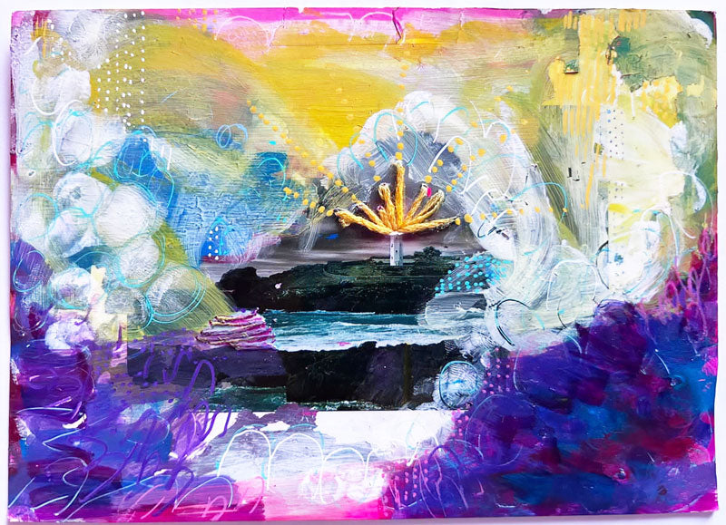 Postcards and photos illustration Workshop