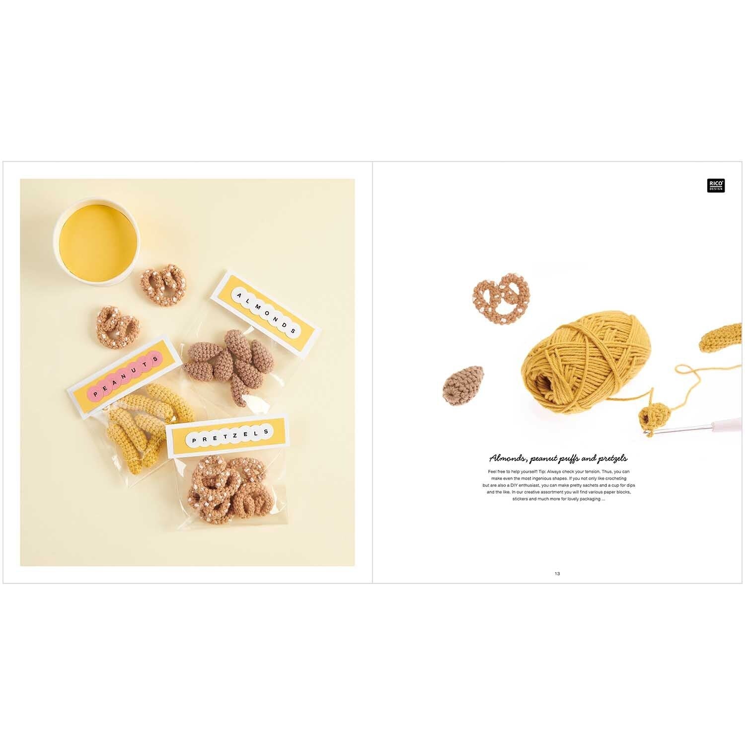 Ricorumi snack crochet pattern