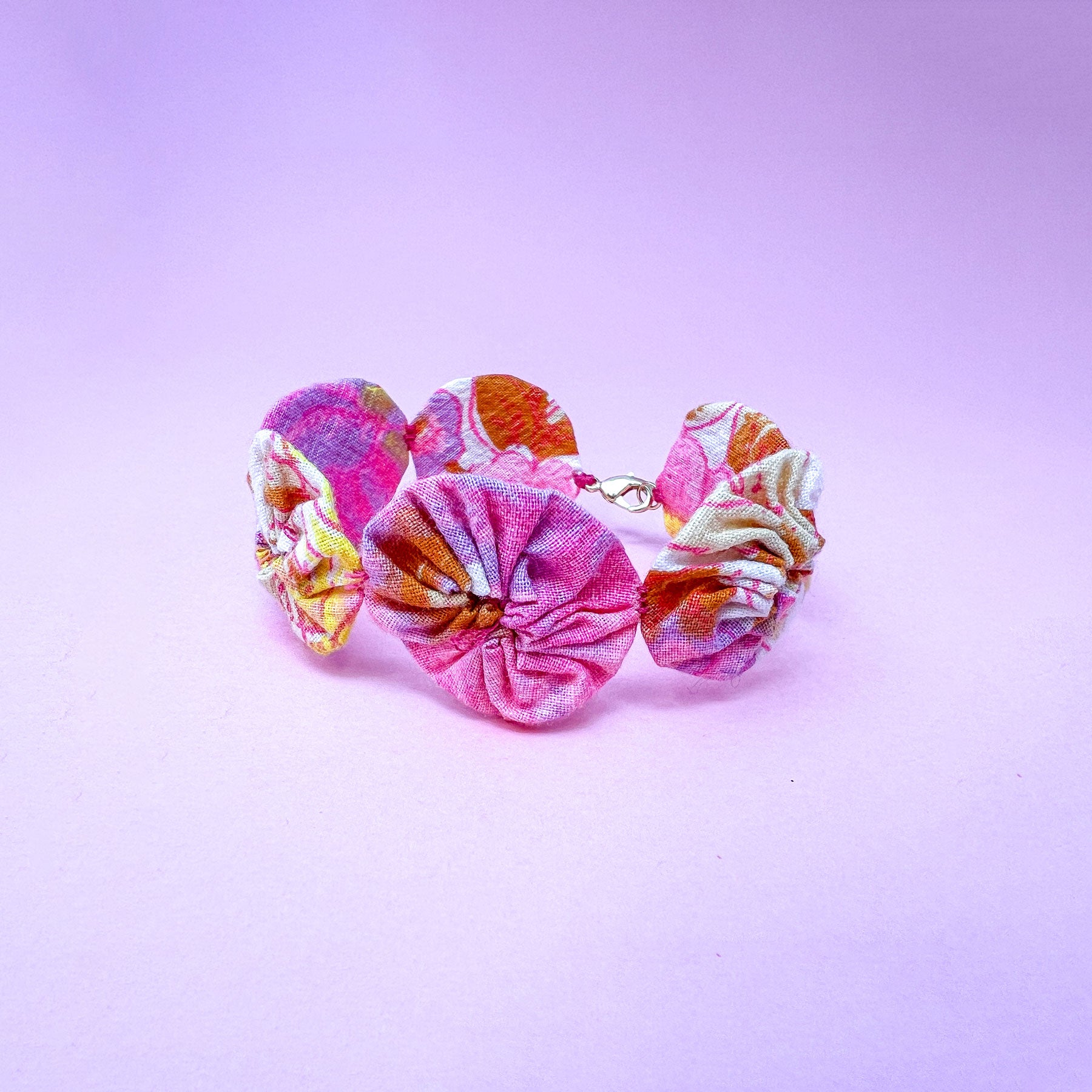 Suffolk Puff fabric jewellery workshop