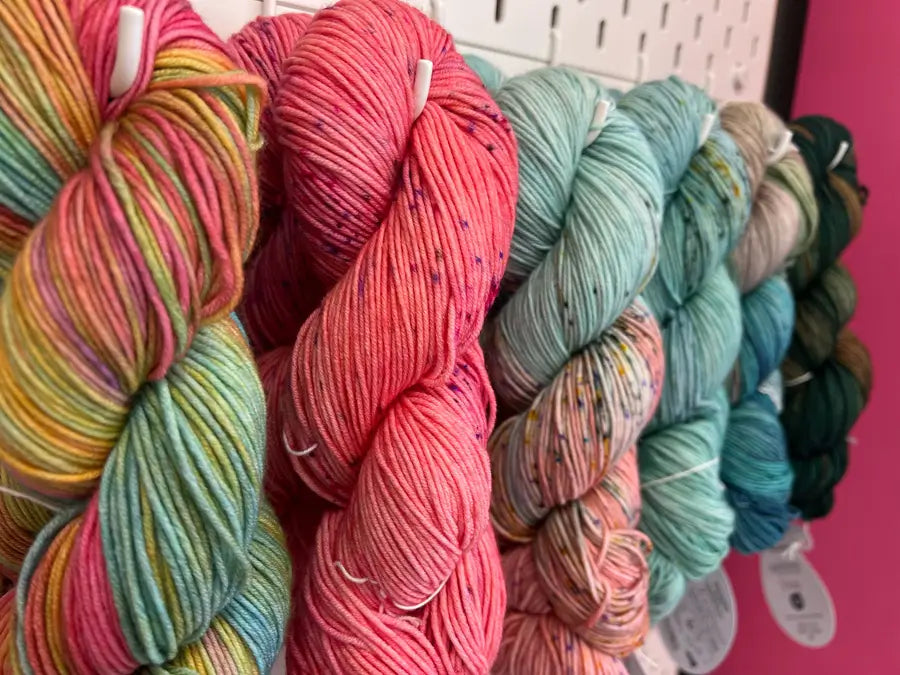 Symfonie Hand Dyed 100% Merino yarn  at Maker Studio Eastbourne