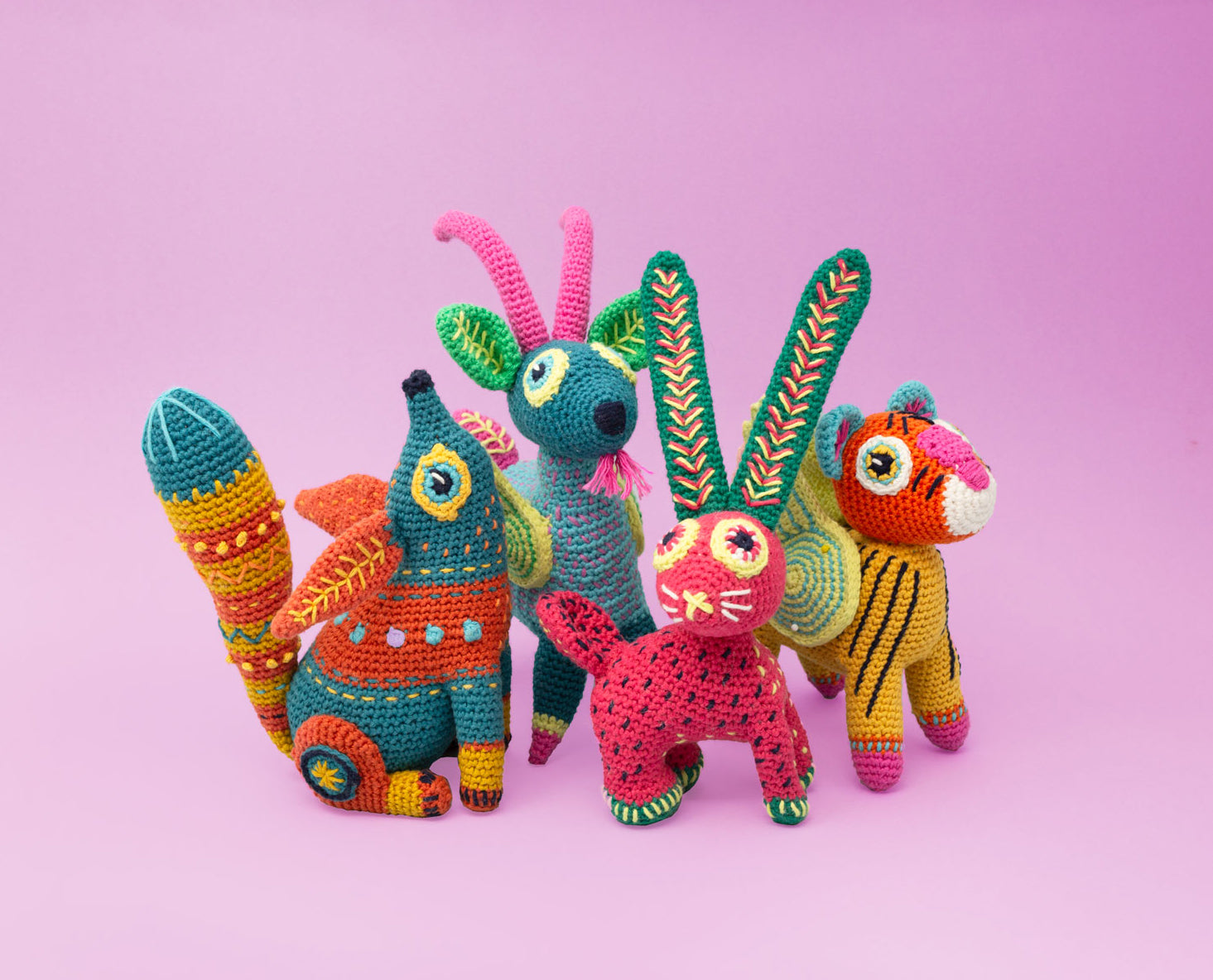 Tiger Alebrije 2 pattern & YARN PACK